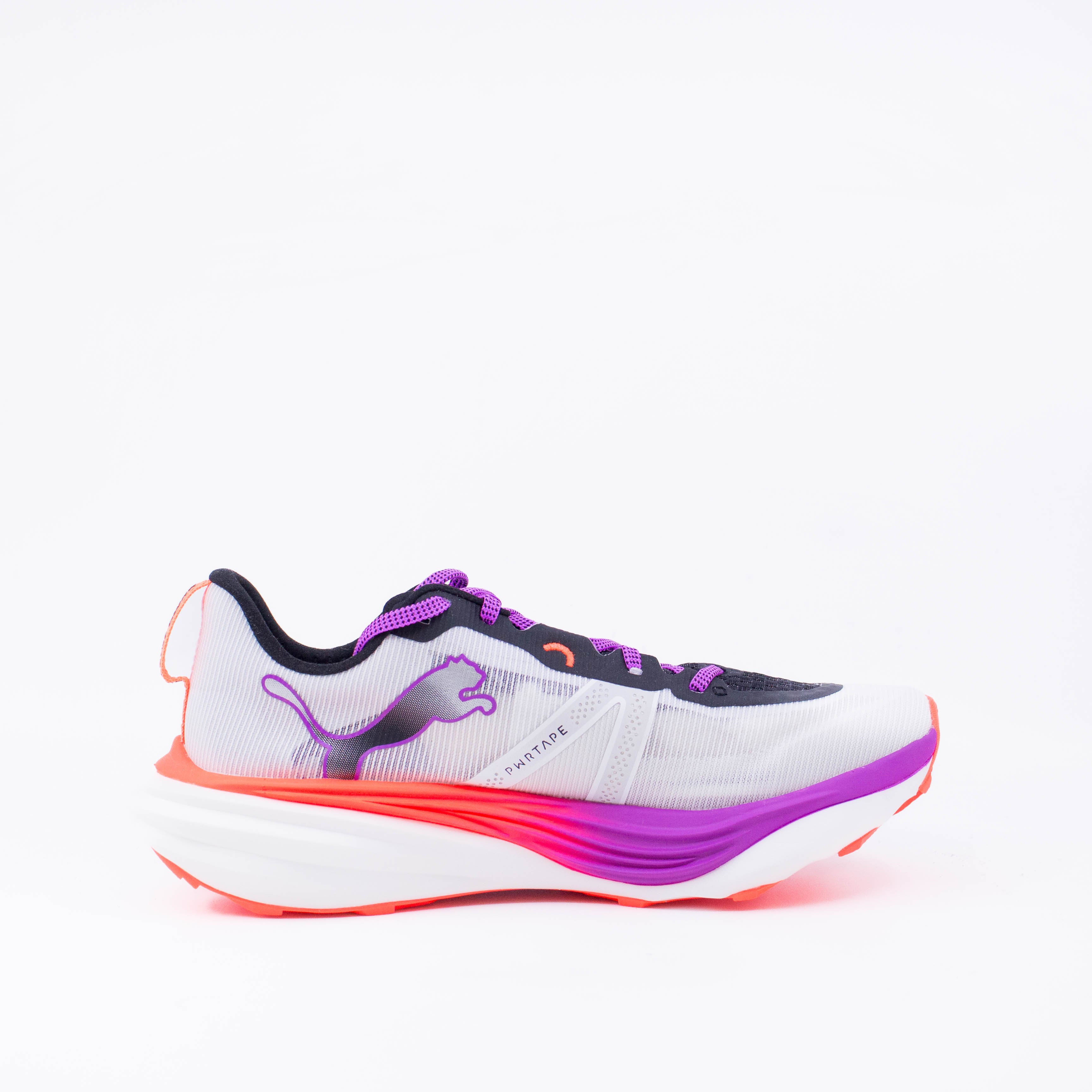 Puma Deviate Nitro Elite Trail (Mens D standard) White/Glow - Frontrunner Colombo